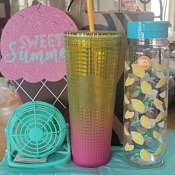Summer Starbucks set 🌞 ⛱️ 🍋